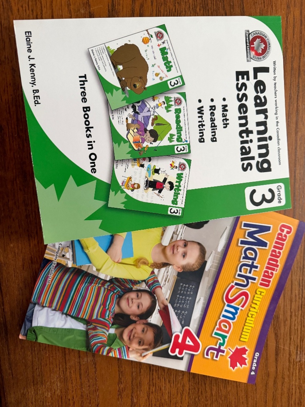 Canadian Kids Learning Books - grade 3 and 4